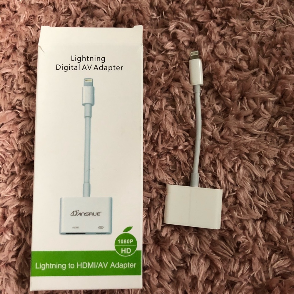 Lightning to AV Adapter